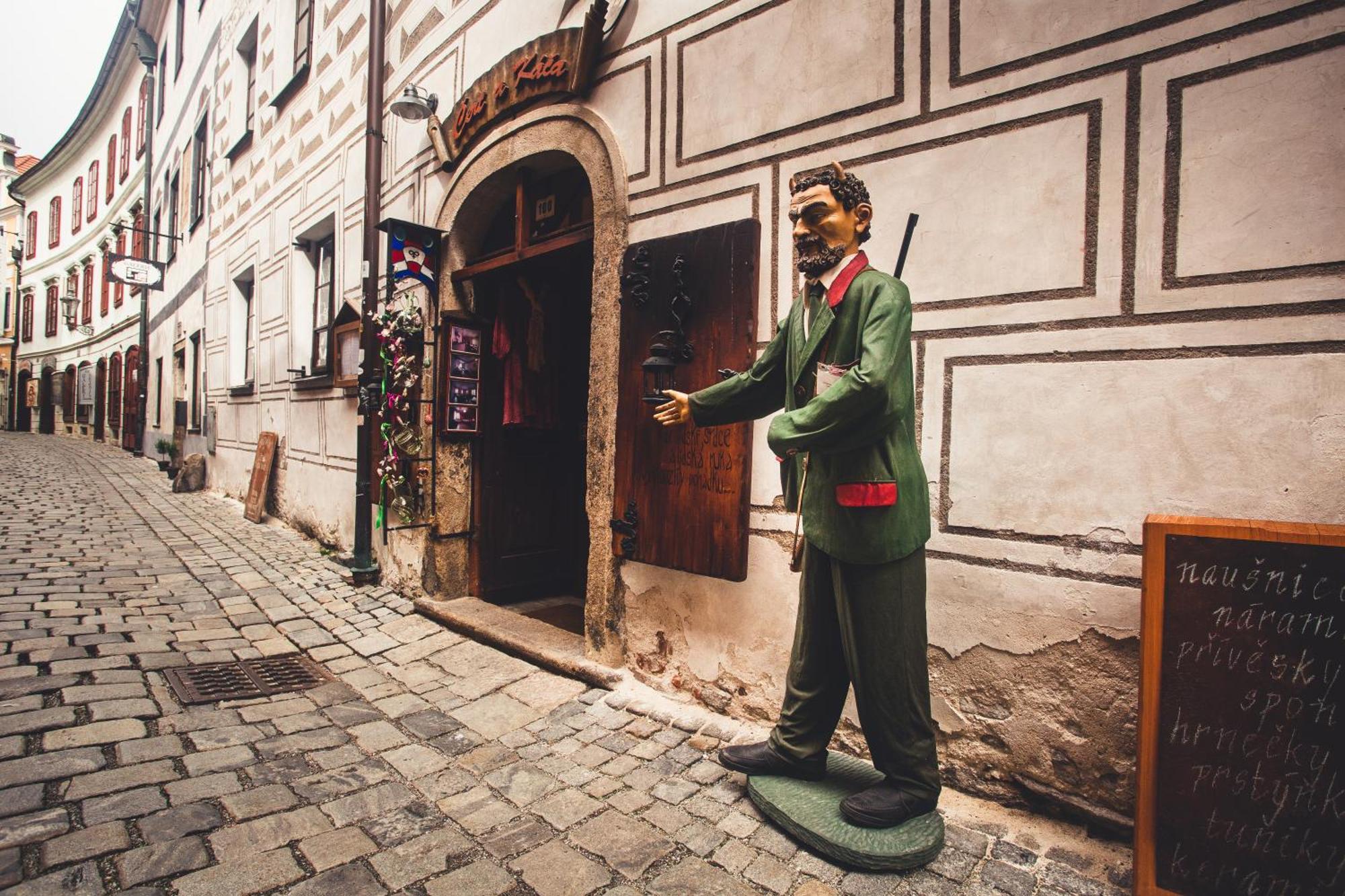 Pension Cert A Kaca Cesky Krumlov Exterior photo